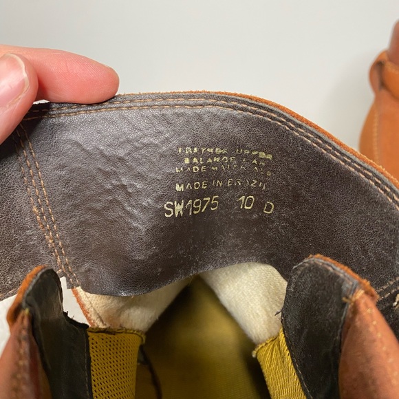 Durango Men’s Vintage Suede Moto Boots Size 10 - Picture 5 of 6